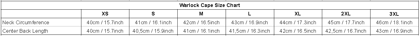 sizechart