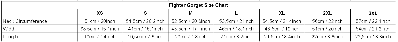 sizechart