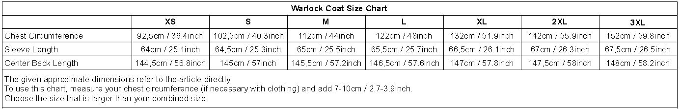 sizechart