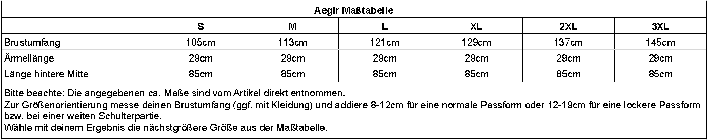 sizechart