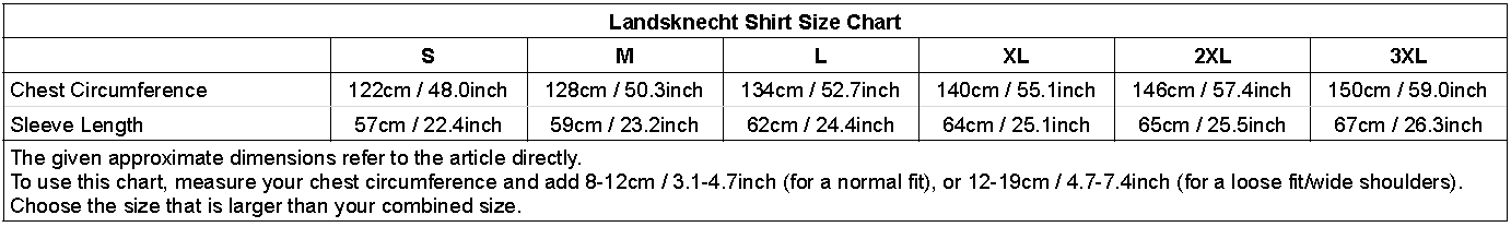 sizechart