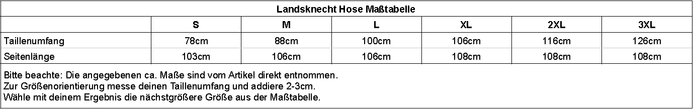 sizechart