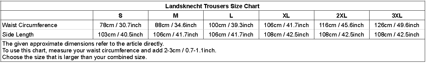 sizechart