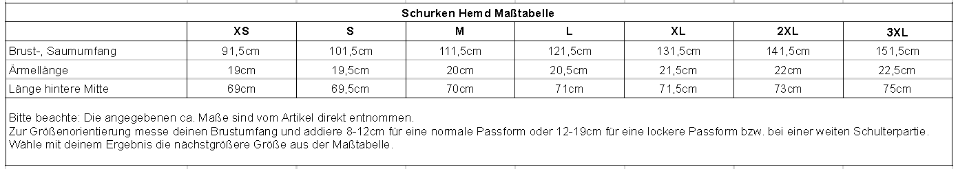 sizechart