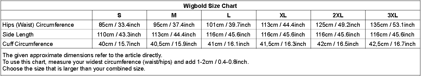 sizechart