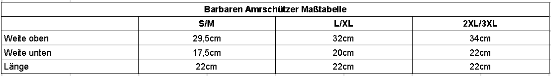 sizechart