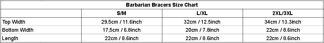 sizechart