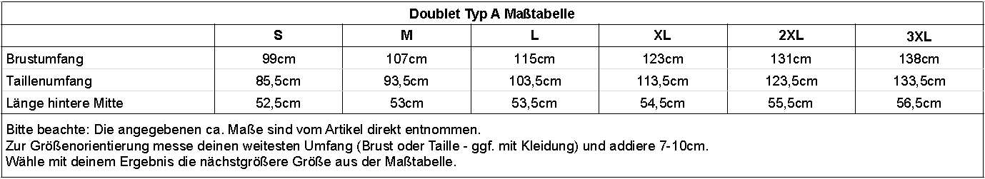 sizechart