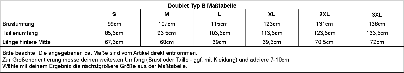 sizechart