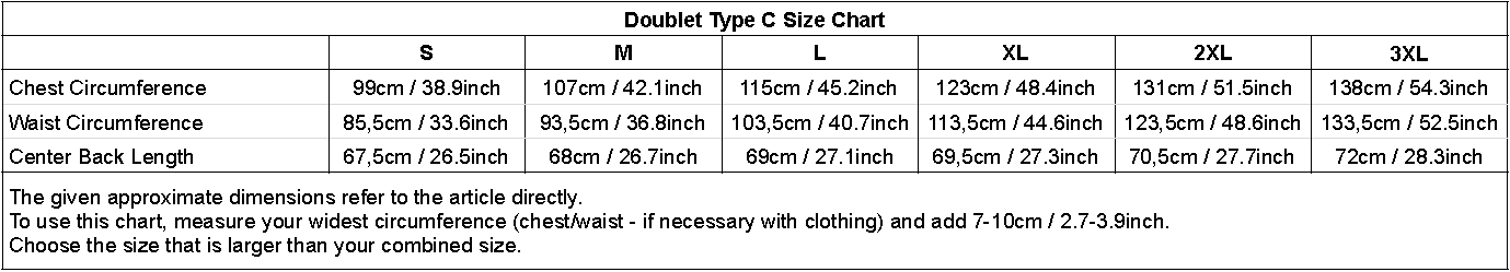 sizechart