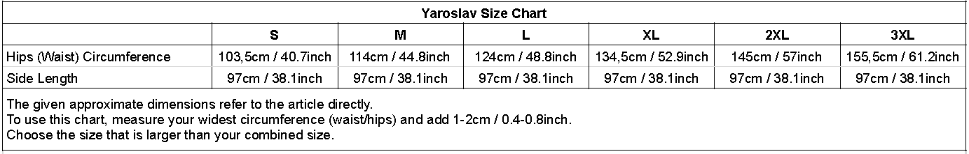 sizechart