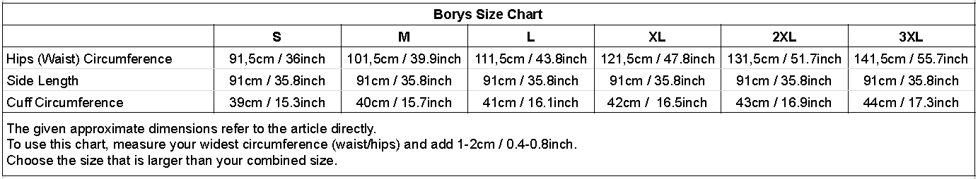 sizechart