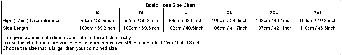 sizechart