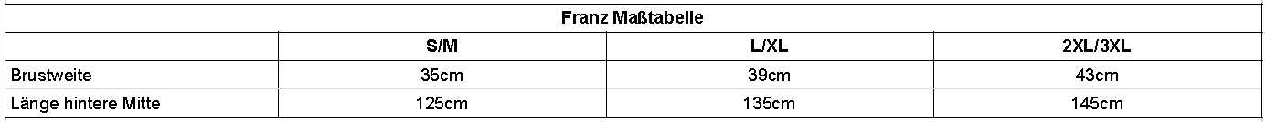 sizechart