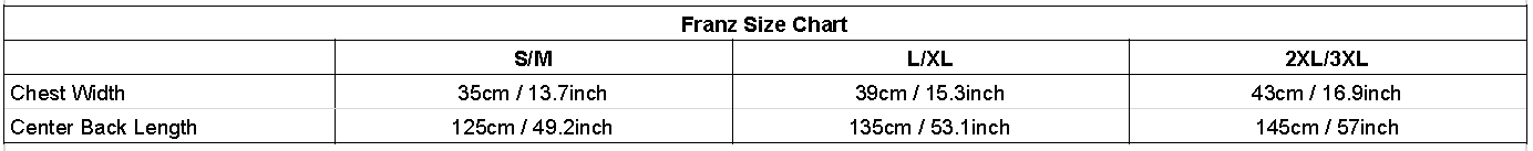 sizechart