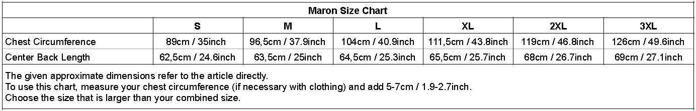 sizechart