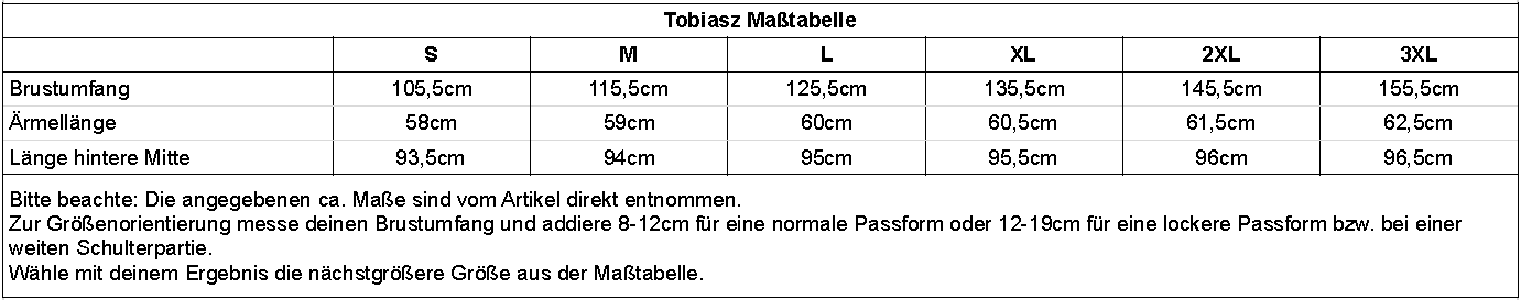 sizechart