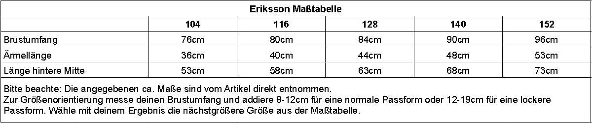 sizechart