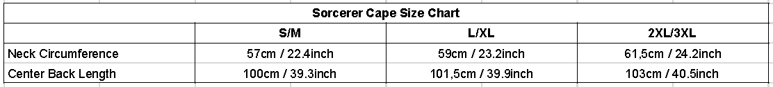 sizechart