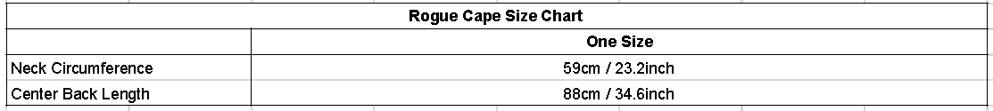 sizechart