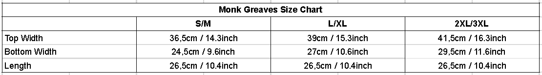 sizechart