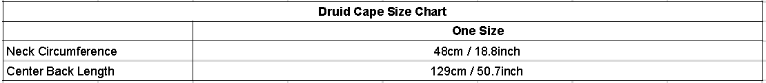 sizechart