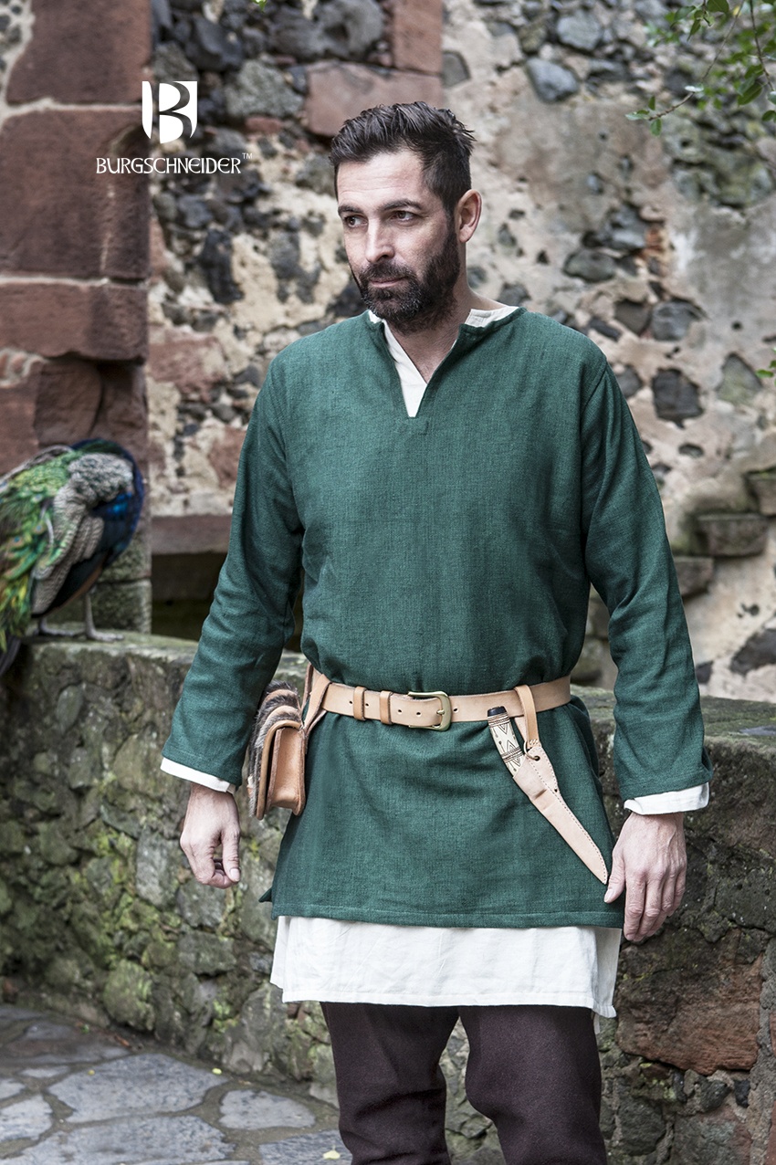 Green Burgschneider Erik short tunic sold at The Clothier&rsquo;s House.
